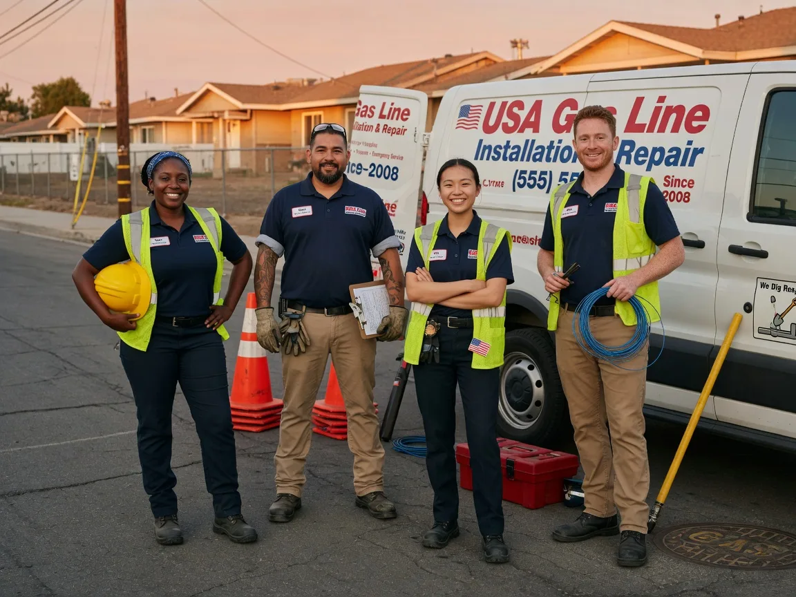 Gas Line Installation company in San Felipe, TX